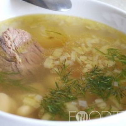 Щи с фасолью