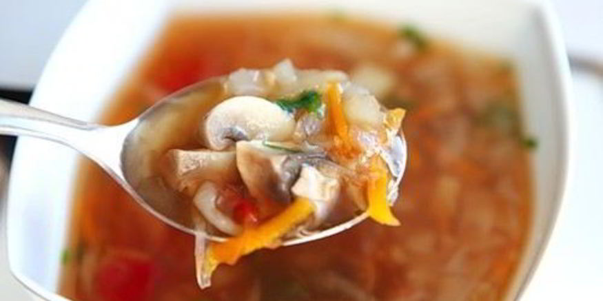 Рецепт щей с шампиньонами и мясом