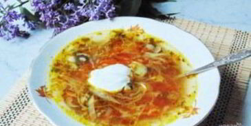 щи вегетарианские