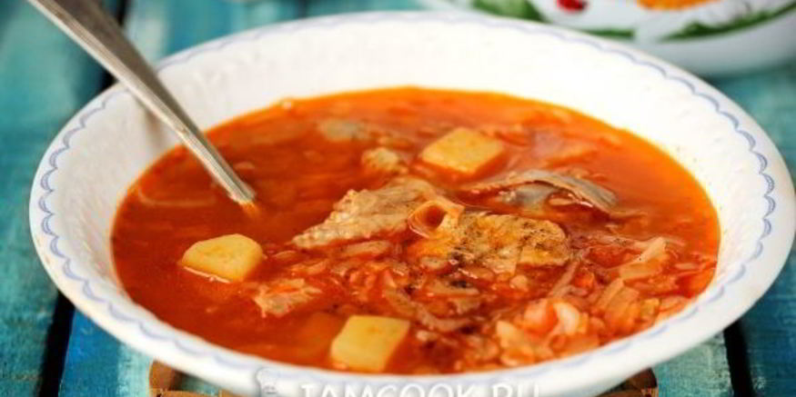 Рецепт свежих щей с курицей