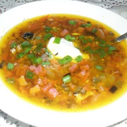 Домашняя солянка