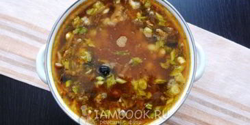 грибная сборная солянка