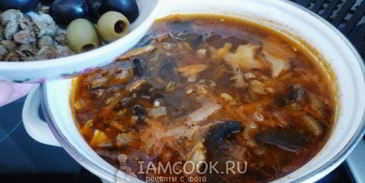 грибная сборная солянка