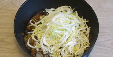 грибная солянка с капустой