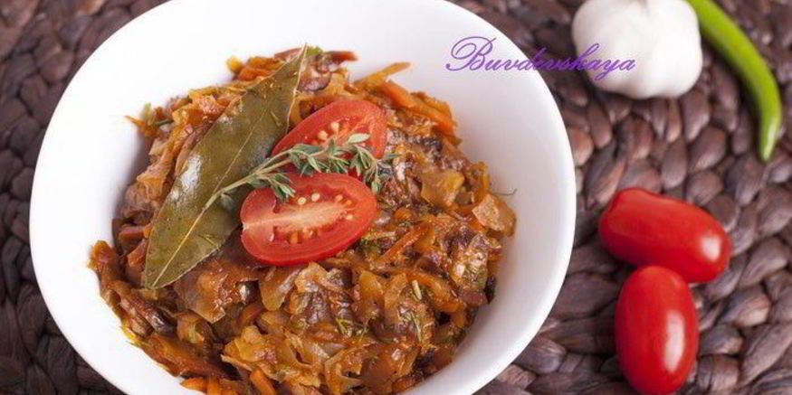 Рецепт капустной солянки с сосисками