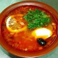 Рецепт Классической сборной солянки с каперсами