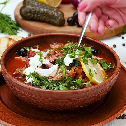 Сборная мясная солянка