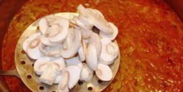 солянка грибная сборная