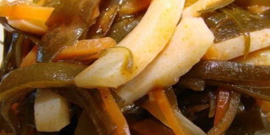 Рецепт солянки из морской капусты
