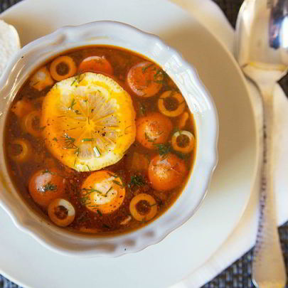 Солянка мясная