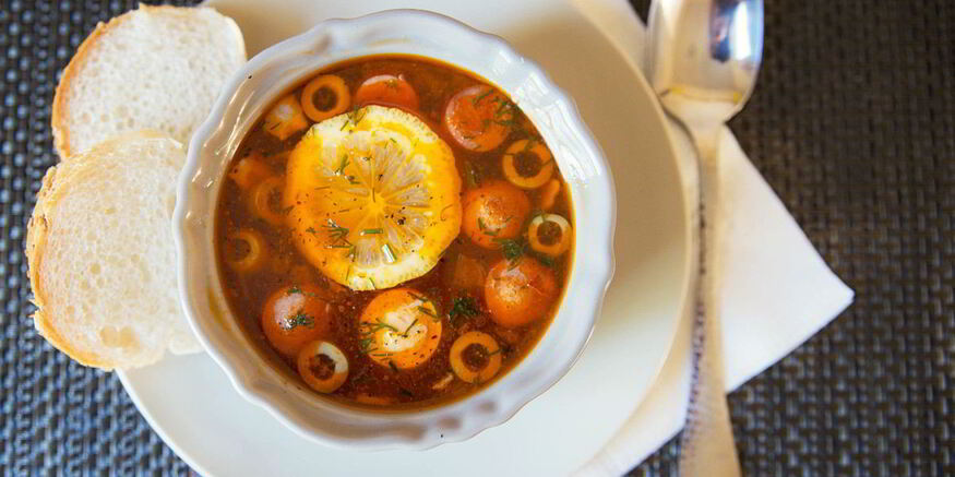 Рецепт солянки мясной