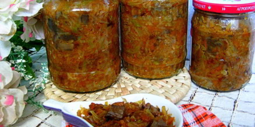 Рецепт солянки с грибами