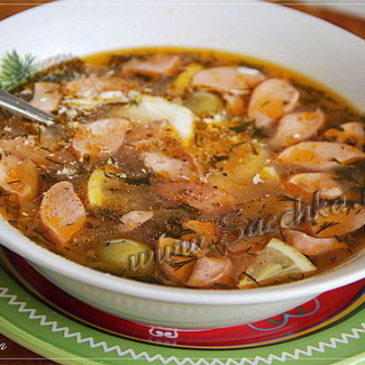 Солянка в мультиварке