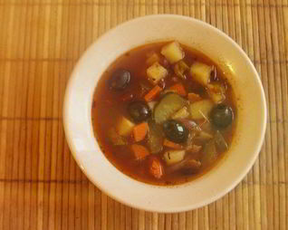 Вегетарианская солянка