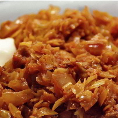 Вкусная солянка из капусты