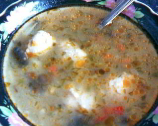 Суп грибное наваждение