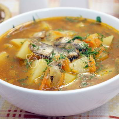 Суп из кильки