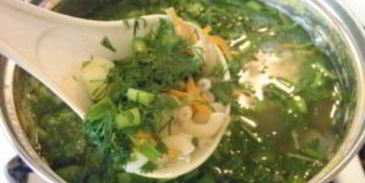 суп из крапивы