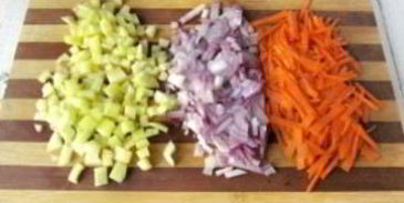 суп из куриных желудков