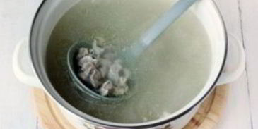 суп из куриных желудков