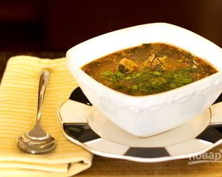 Грузинский пряный суп Харчо