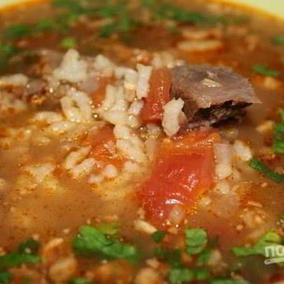 Грузинский суп Харчо