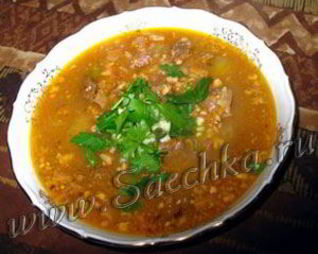 Харчо из говядины