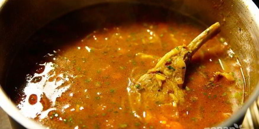 Рецепт харчо с аджикой