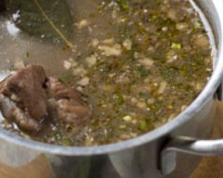 Харчо с грецкими орехами