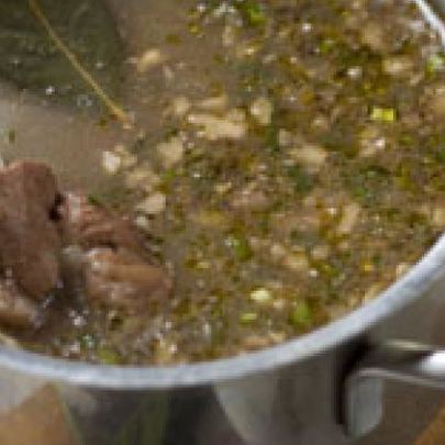 Харчо с грецкими орехами