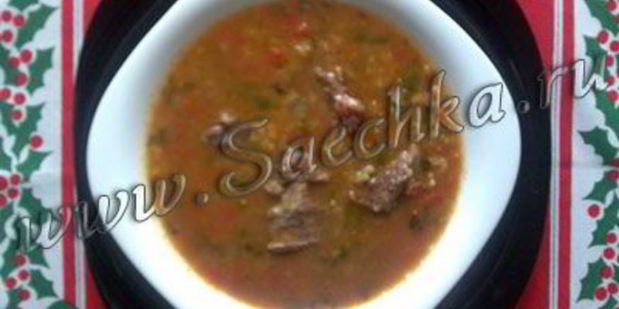 Рецепт харчо