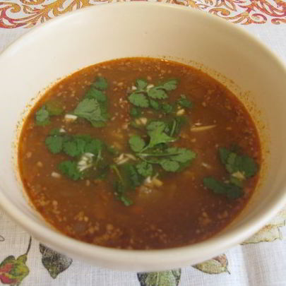 Постный харчо