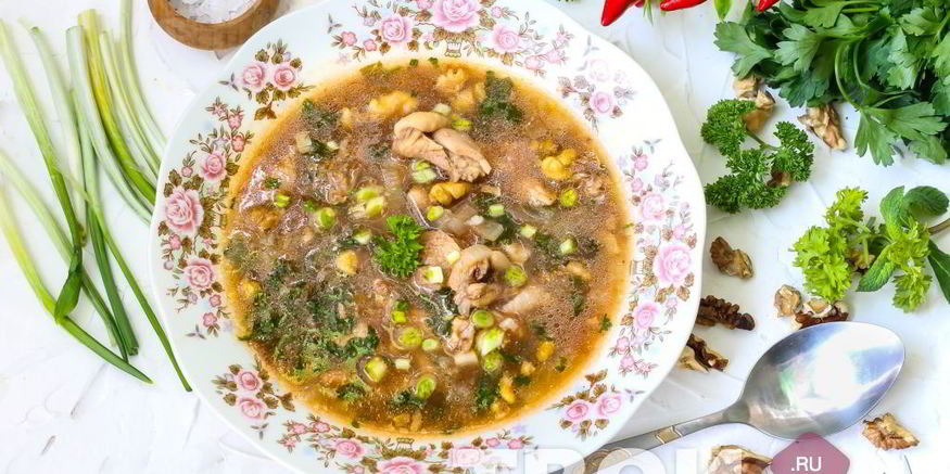 Рецепт супа харчо из курицы
