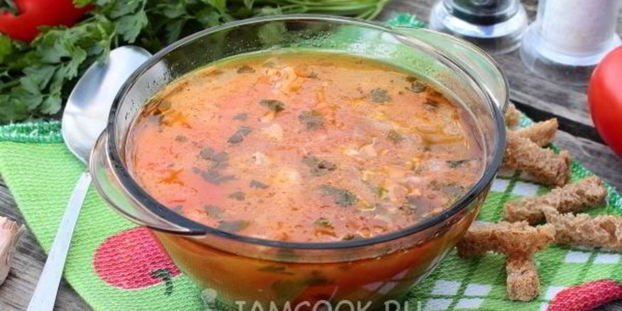 Рецепт супа харчо из свинины