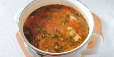 суп харчо из свинины