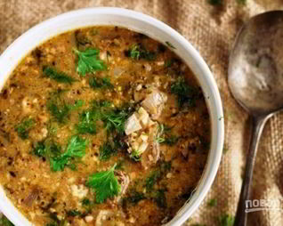 Суп Харчо постный