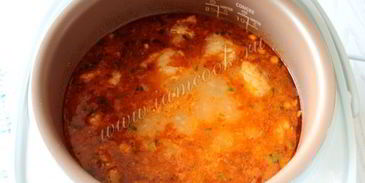 суп харчо в мультиварке