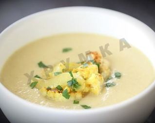 Австрийский суп-пюре из цветной капусты