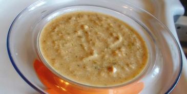 детский суп-пюре из кижуча с зеленью