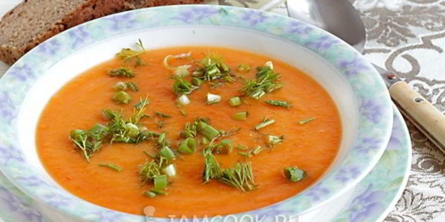 Рецепт имбирного супа-пюре