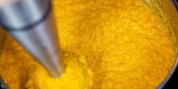 морковный суп-пюре со сливками