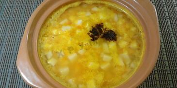 суп пюре гороховый с курицей