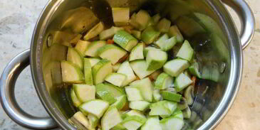 суп-пюре из кабачков и шампиньонов