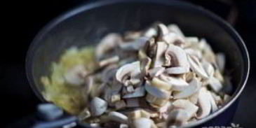 суп-пюре из свежих грибов