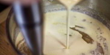 суп-пюре из свежих грибов