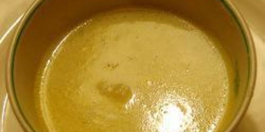 Рецепт супа пюре из топинамбура и картофеля