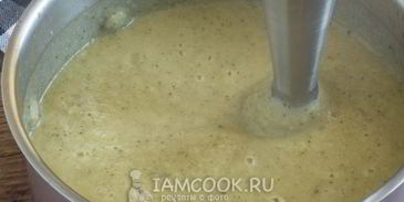 суп-пюре из цветной капусты и кабачков