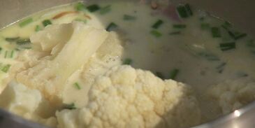 суп-пюре из цветной капусты