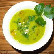 Рецепт Супа-пюре из тыквы и горошка