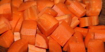 суп-пюре из запеченной тыквы с перцами